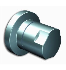 TK011-EKO YUVARLAK LÜX ANKASTRE VALF 1/2